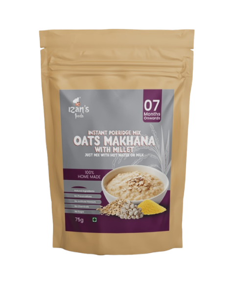 Oats Makhana With Millet Instant Porridge Mix Trial Pack