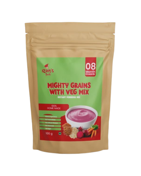 Mighty Grains With Veg Mix Instant porridge Mix Trial Pack